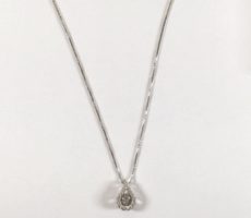 SV925ネックレス 　ダイヤ