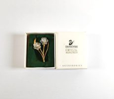 【スワロフスキー】ブローチ クリスタルメモリーズ