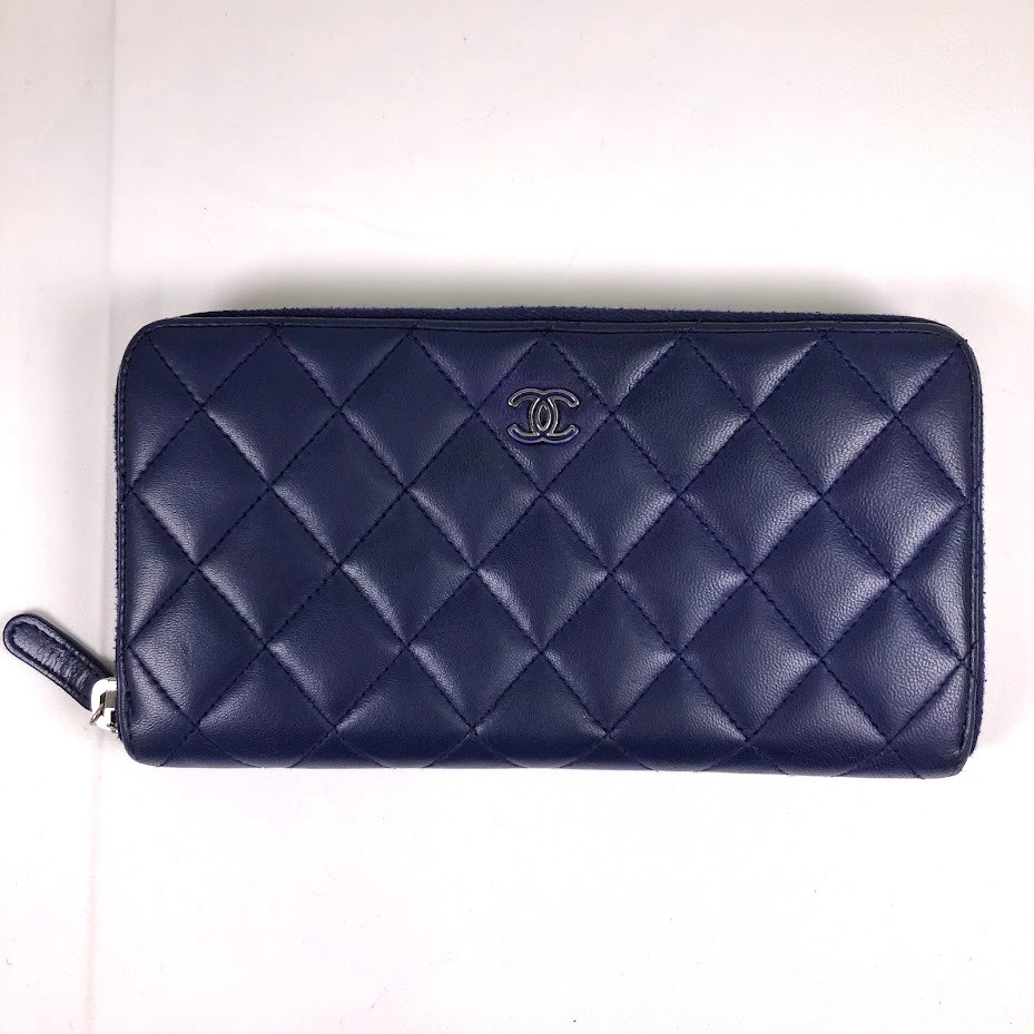 シャネル　CHANEL　マトラッセ　長財布