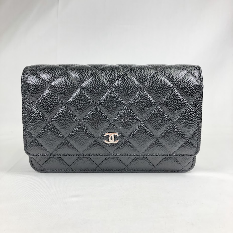 シャネル マトラッセ チェーンウォレット