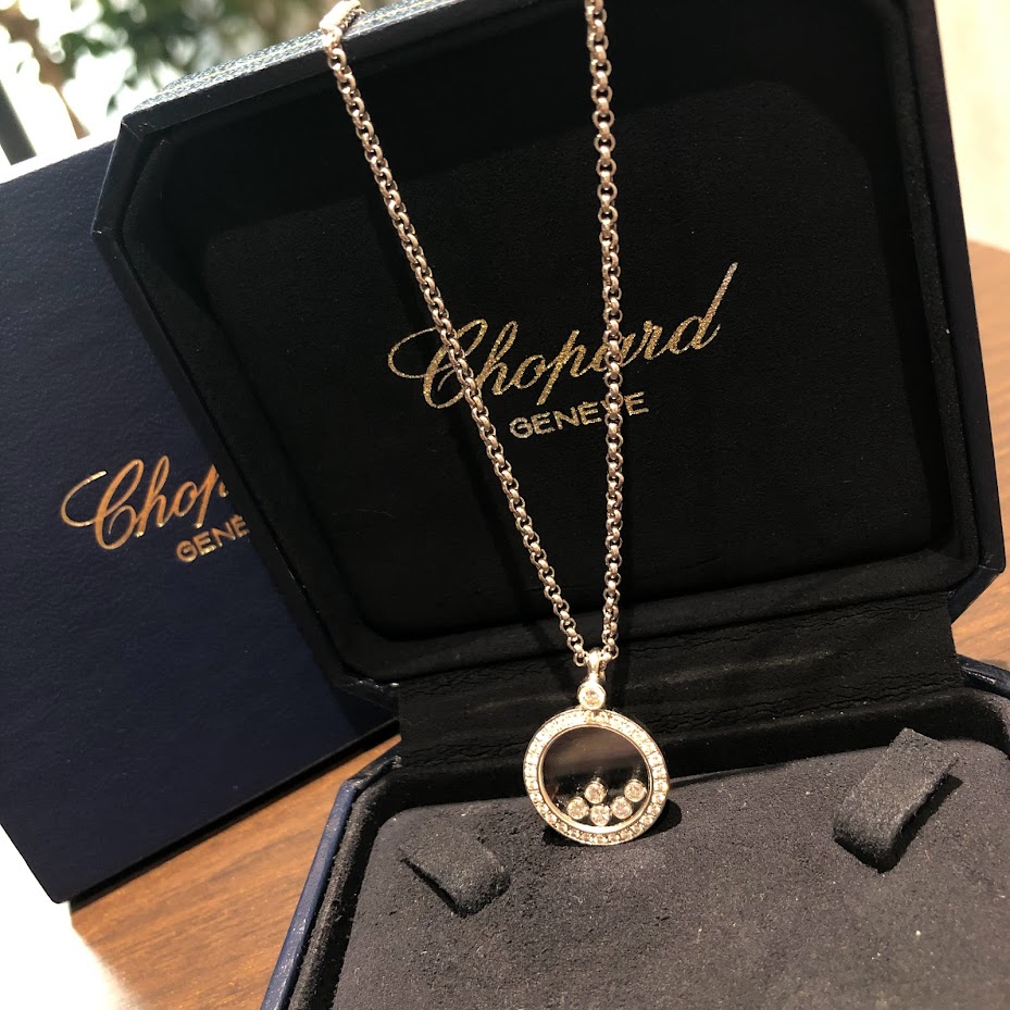 ショパール 750 ダイヤネックレス