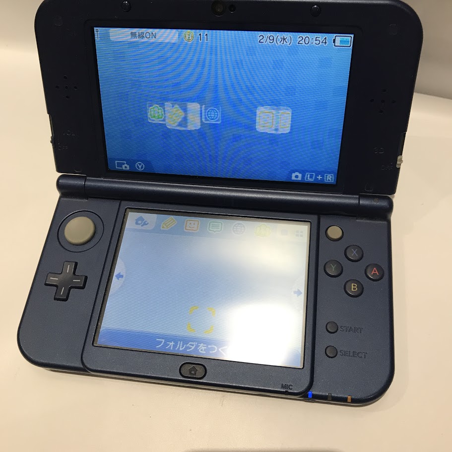 2010年に大流行した携帯型ゲーム機3DS、稼働は良好です＾＾