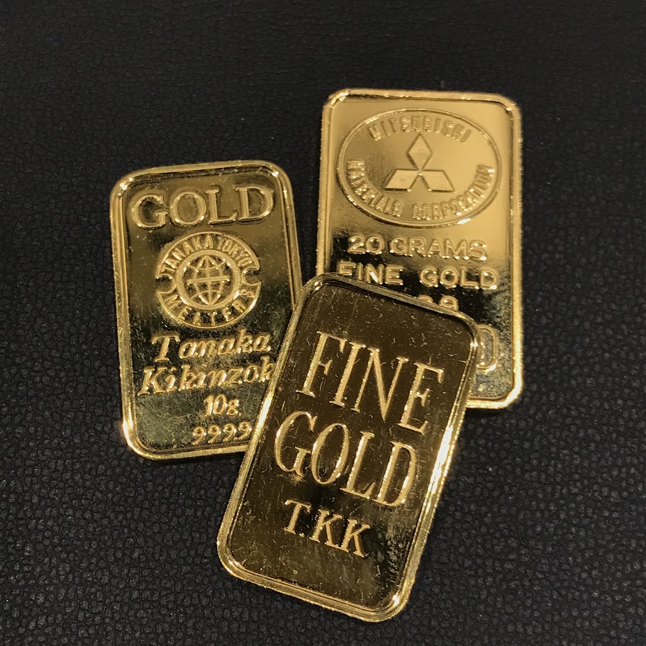田中貴金属 10g インゴット 三菱マテリアル 20g インゴット