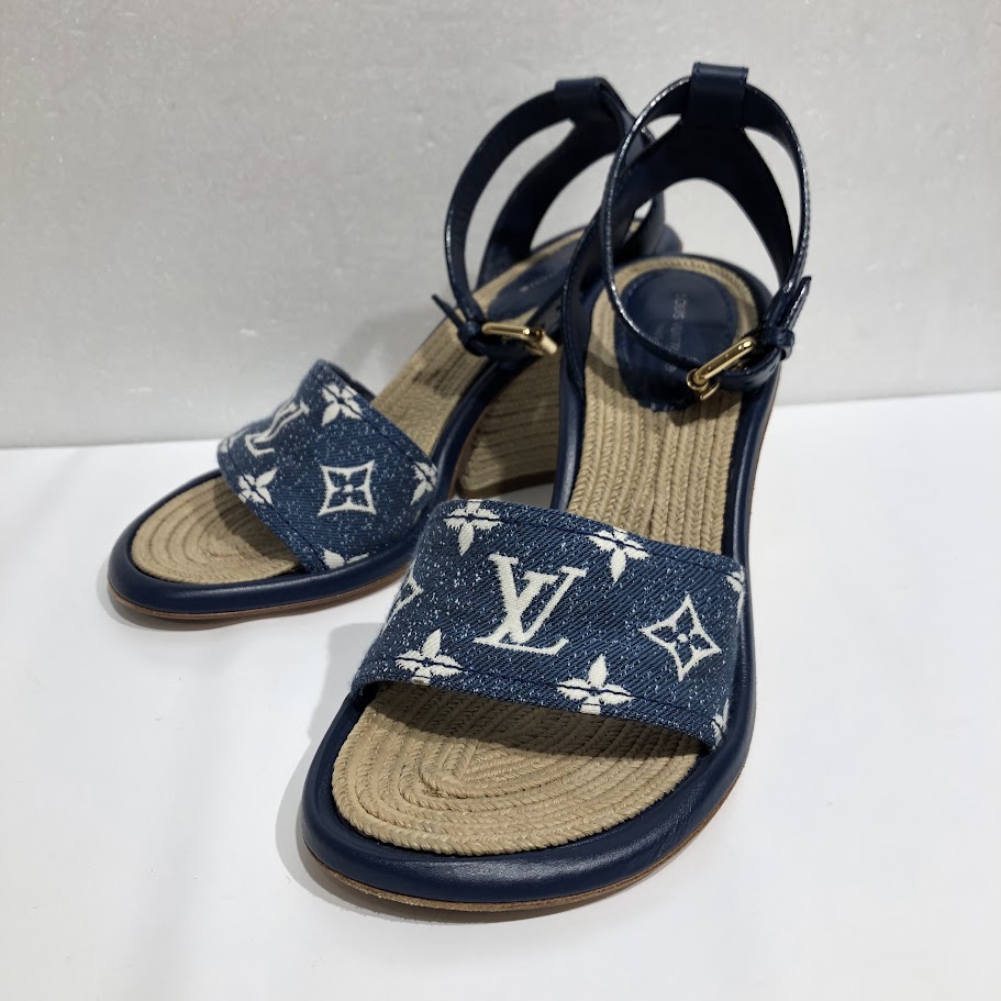 阪急 買取 まねきや ルイヴィトン サンダル