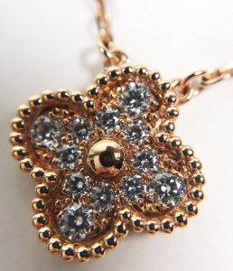 ヴァンクリーフ&アーペル ヴィンテージアルハンブラ ダイヤ