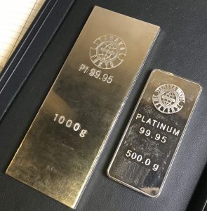 田中貴金属プラチナインゴット