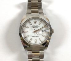 【ロレックス】デイトジャスト SS 126300