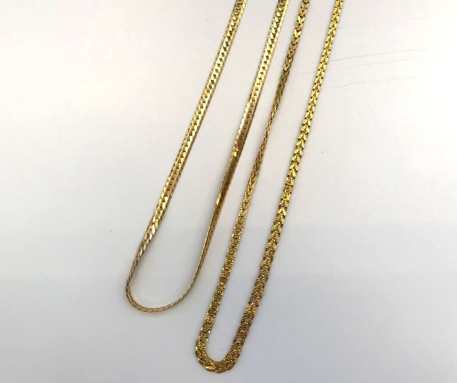 【貴金属買取】K24K18ネックレス まとめてお持ち込み