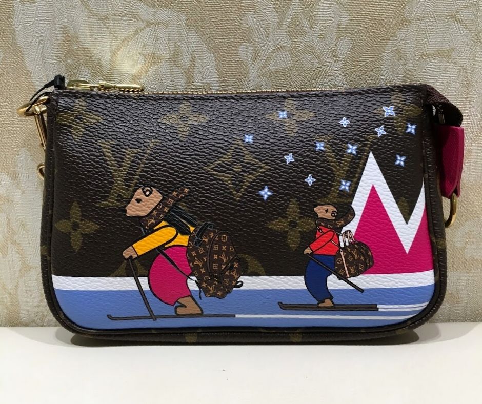 【ルイヴィトン】ポシェットアクセソワール スキーベア M67769